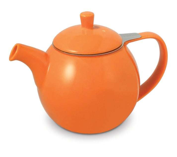 For Life Curve teapot. Orange