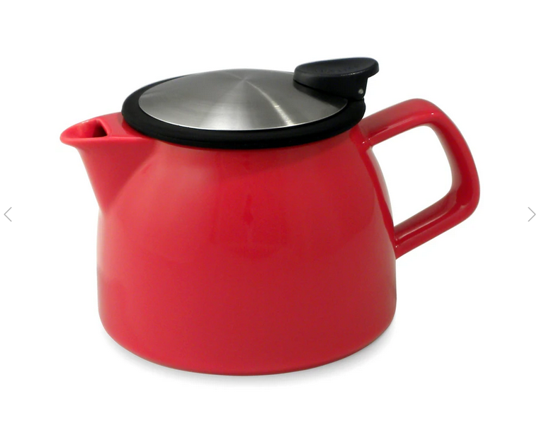 For Life Bell Teapot. Red