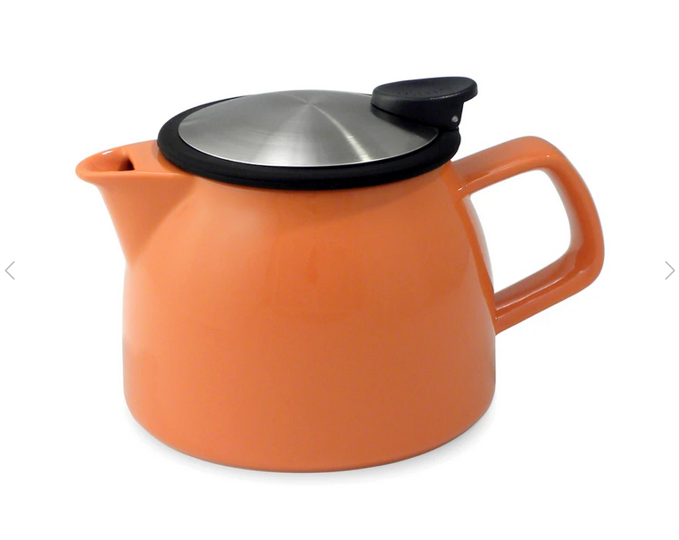 For Life Bell Teapot. Orange