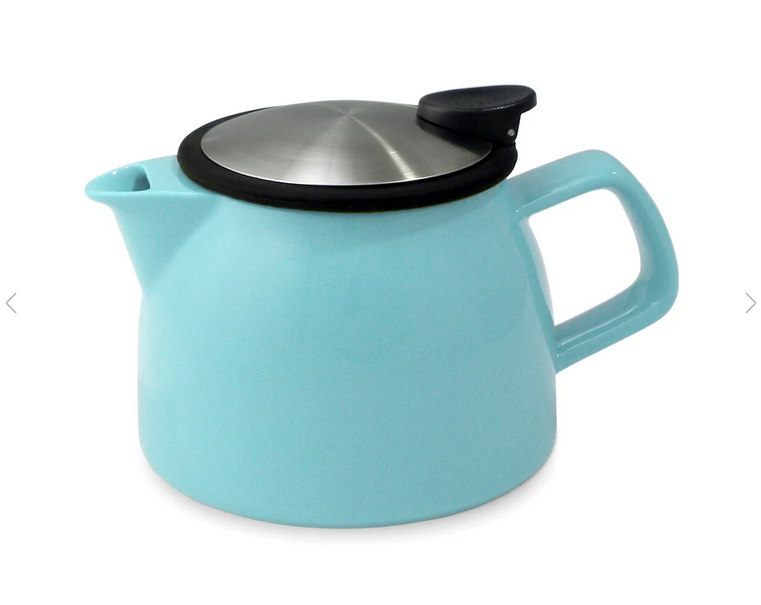 For Life Bell Teapot. Turquoise